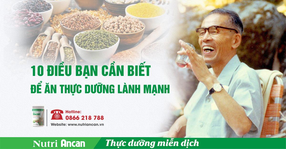 10 Điều bạn cần biết để ăn thực dưỡng - ăn chay lành mạnh