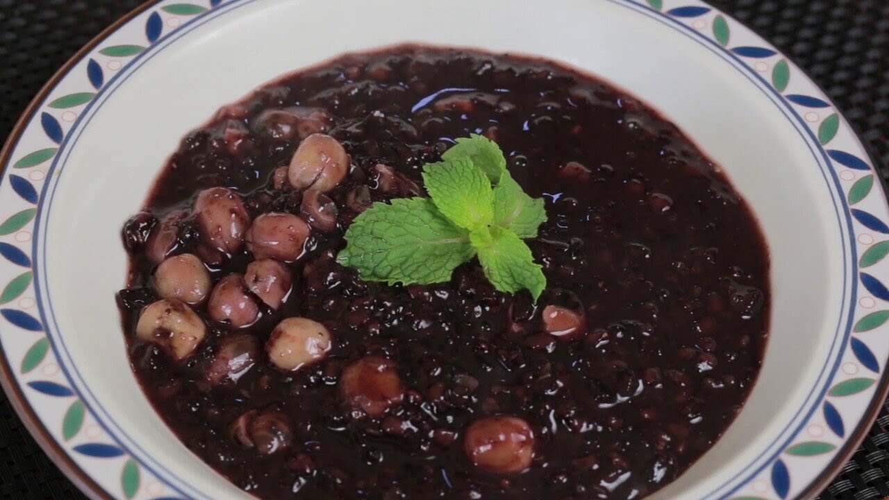 món ăn thực dưỡng cháo gạo lứt